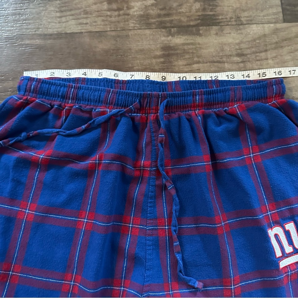 NFL NY Giants plaid pajama pants - Picture 7 of 9